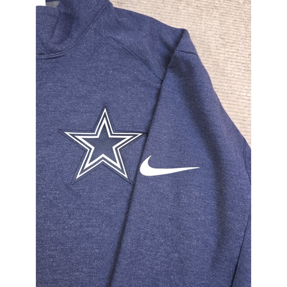 Dallas Cowboys NIKE Dri-Fit  Pullover Star Logo NFL Onfield Apparel Size XL